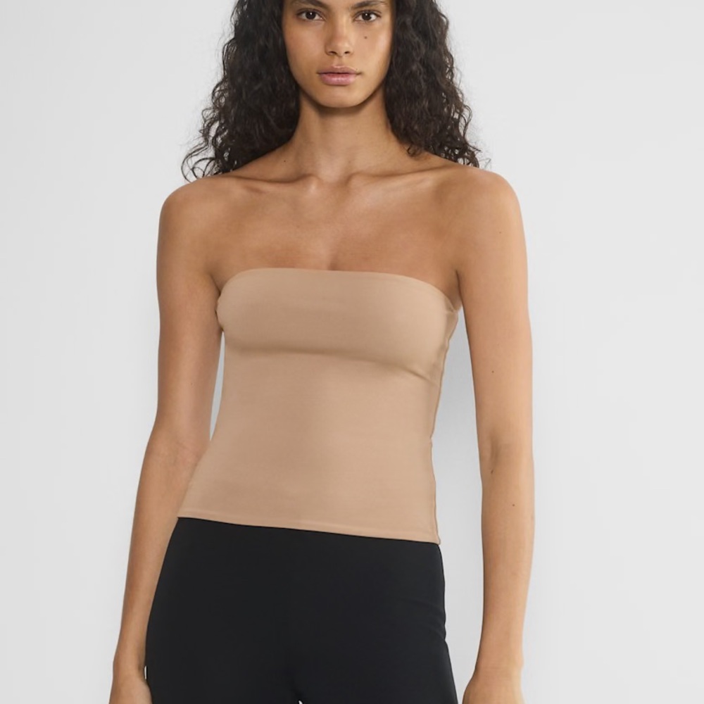 Aritzia Contour Tube Top - Treasure Gold - Picture 2 of 11